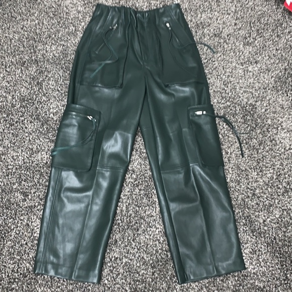 [BLANKNYC] Baxter Vegan Leather Cargo Pants - Picture 3 of 12